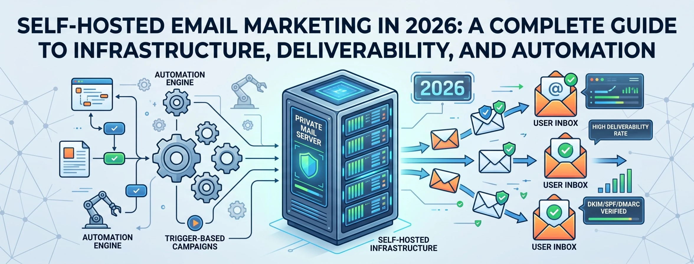 Self-Hosted Email Marketing in 2026: A Complete Guide to Infrastructure, Deliverability, and Automation
